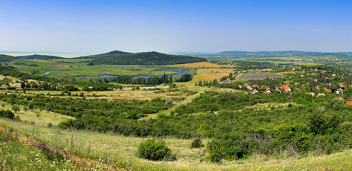 The Tihany peninsula in Hungary