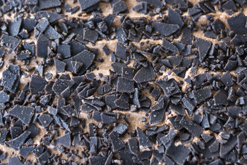 Chocolate chips background