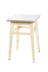 Wooden chair on with background