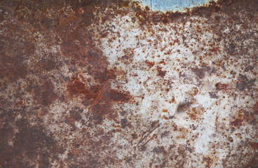 old rusty metal sheet surface