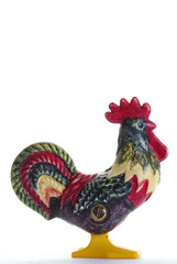 rooster toy plastic