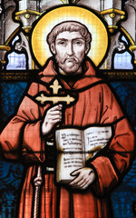 Stained Glass - Saint Francis of Assisi