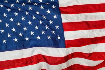 Obraz premium Flaga, USA, flaga amerykańska.