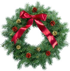 Christmas, Wreath, Holiday.