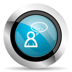 forum icon chat symbol bubble sign