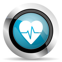 pulse icon heart rate sign
