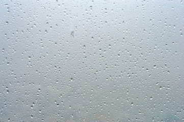 rain drops on clear window