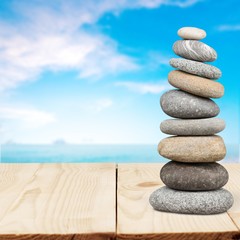 Balance, Stone, Zen-like.