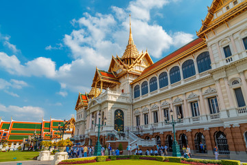 The Grand Palace of Thailand in Bangkok