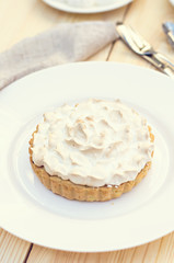 Cake or Lemon pie with meringue