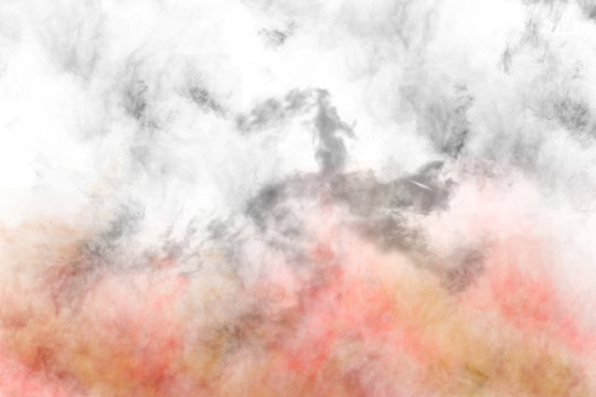 Textured Smoke, Abstract colorful
