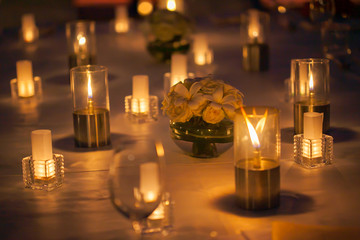 Table Setting at a Wedding Reception
