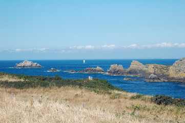 Emerald coast of Bretagne, France