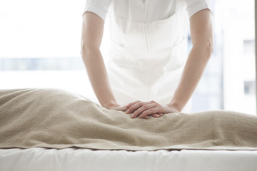 Female masseuse