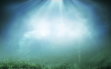 underwater illustration image - 86245691