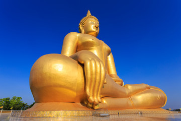 A biggest Buddha in Thailand, Ang Thong province