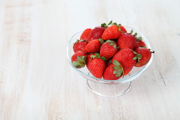 Ripe strawberries