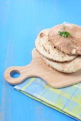 Fresh pitta bread