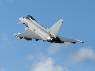 Fototapeta na wymiar Eurofighter Typhoon