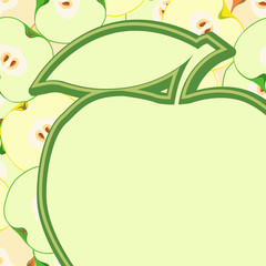 &Ntilde;ard with apple