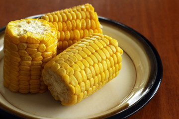 Boiled corn