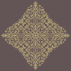 Orient Abstract Vector Pattern