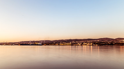 Obraz premium docks of Trieste
