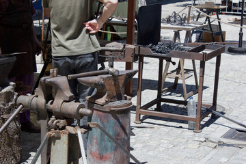 Anvil with hammer in Spain