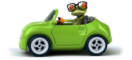 Obraz premium Fun frog