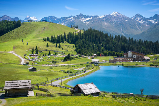 Erholungsgebiet Komperdell bei Serfaus, Tirol