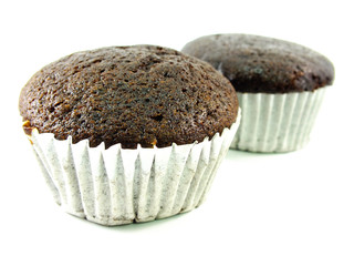 chocolate flavor banana cupcake