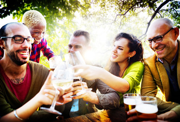 Friends Friendship Outdoor Chilling Togetherness Concept