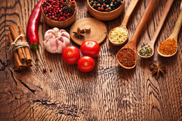 Spices and ingredients