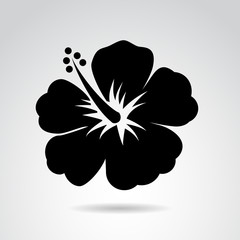 Hibiscus icon. Vector art. - 86257020