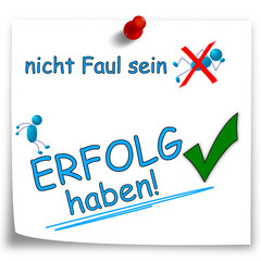 Post It Erfolg haben !