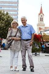 Mature Couple On Promenade
