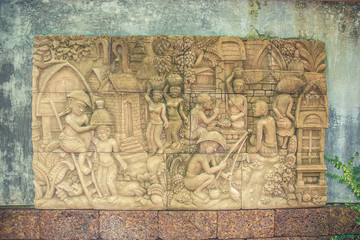 Fototapeta premium Decor in the garden