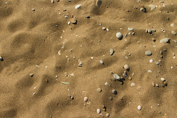 Hintergrund Sand Kiesstrand
