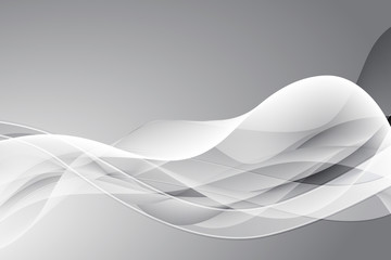 Abstract wave. Illustration.