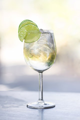 white port and tonic cocktail © TravelPhotography