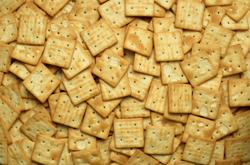 Group of Cracker Biscuits