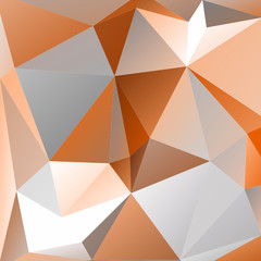 Obraz premium brown polygonal background