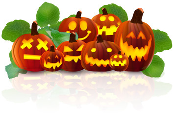 ハロウィン　かぼちゃ　アイコン