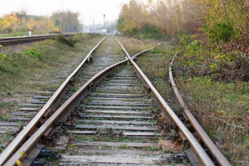 Obraz premium railroad tracks