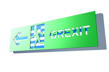 Bordje - exit Griekenland