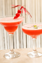 red cocktail