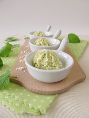 Selbst gemachte Kräuterbutter