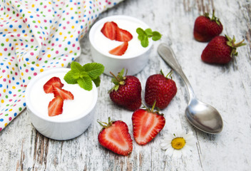 Strawberry yogurt