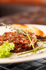 beef tartar