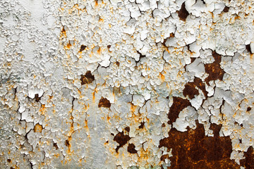 Rusty metal surface